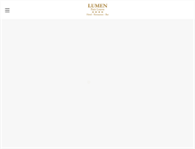 Tablet Screenshot of hotel-lumenparis.com